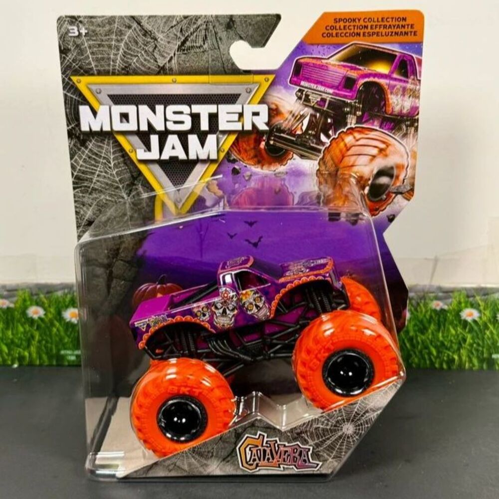 2026 Spin Master Monster Jam Halloween Spooky Collection Calavera